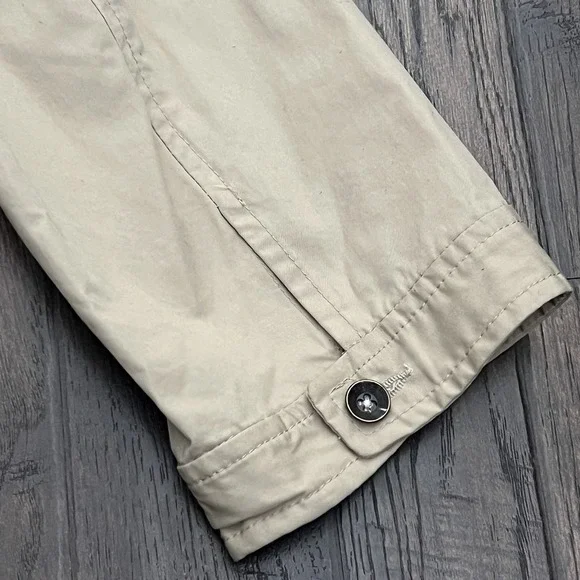 Rag‎ & Bone Trench Dress Womens 10 Khaki Tan Pilot Military Minimalist Full Zip - Picture 12 of 14